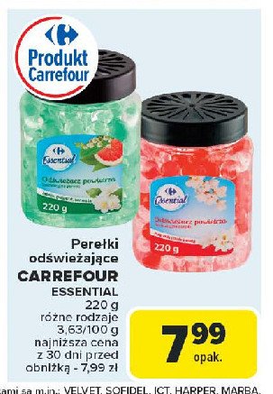 Odświeżacz powierza jaśmin Carrefour essential promocja w Carrefour