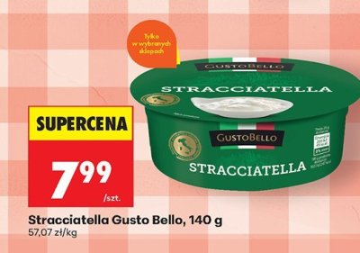 Ser Stracciatella  promocja w Biedronka