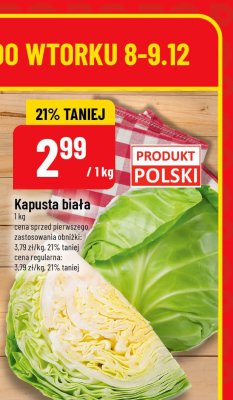 Kapusta biała promocja w POLOmarket