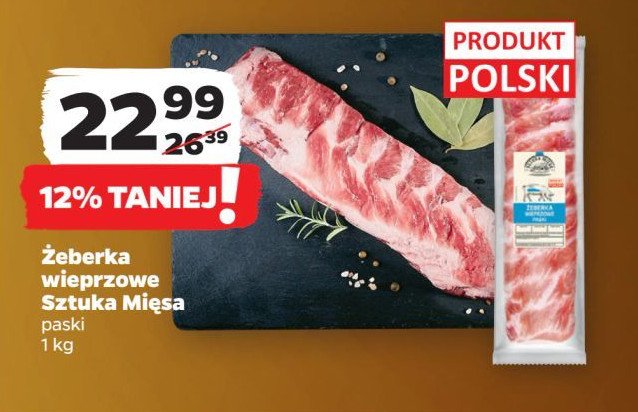 Żeberka wieprzowe promocja