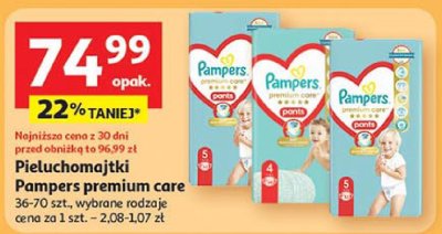 Pieluchomajętki Pampers premium care promocja w Auchan