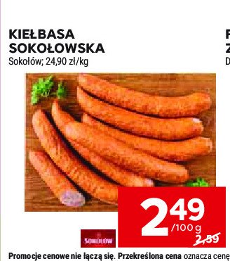 Kiełbasa sokołowska Sokołów promocja