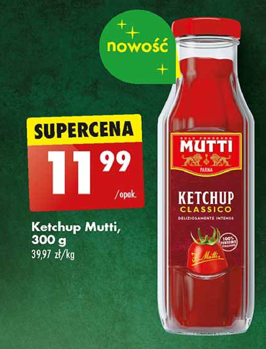 Ketchup classico Mutti promocja