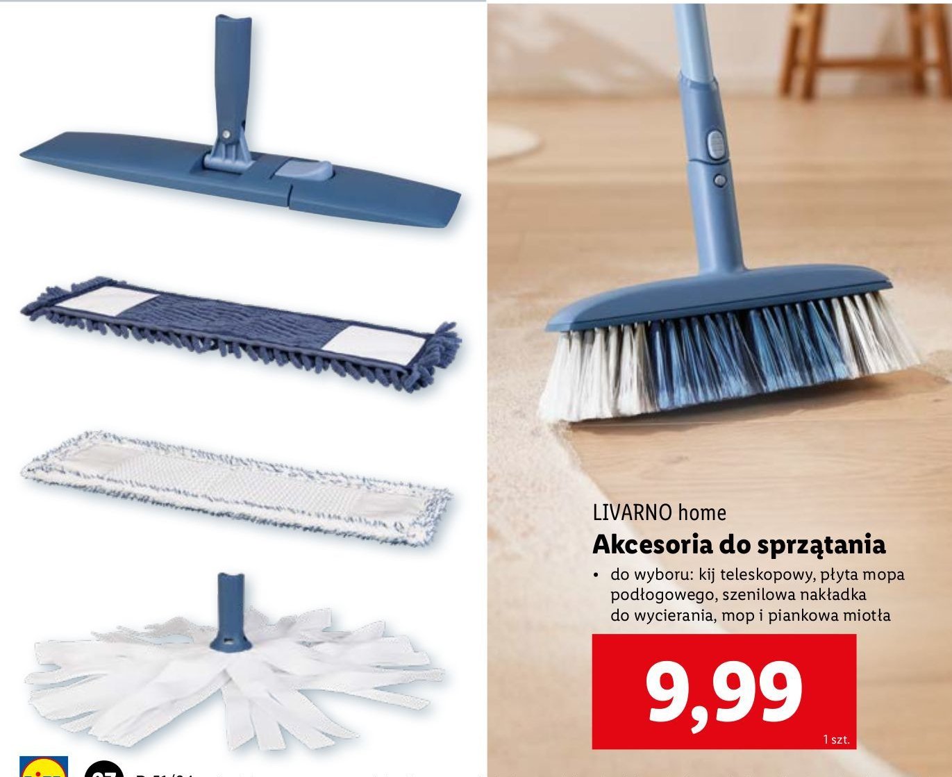 Miotła LIVARNO HOME promocja w Lidl