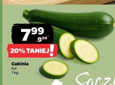 Cukinia luz promocja w Netto