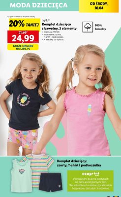 Komplet dziecięcy 98-128 Lupilu promocja