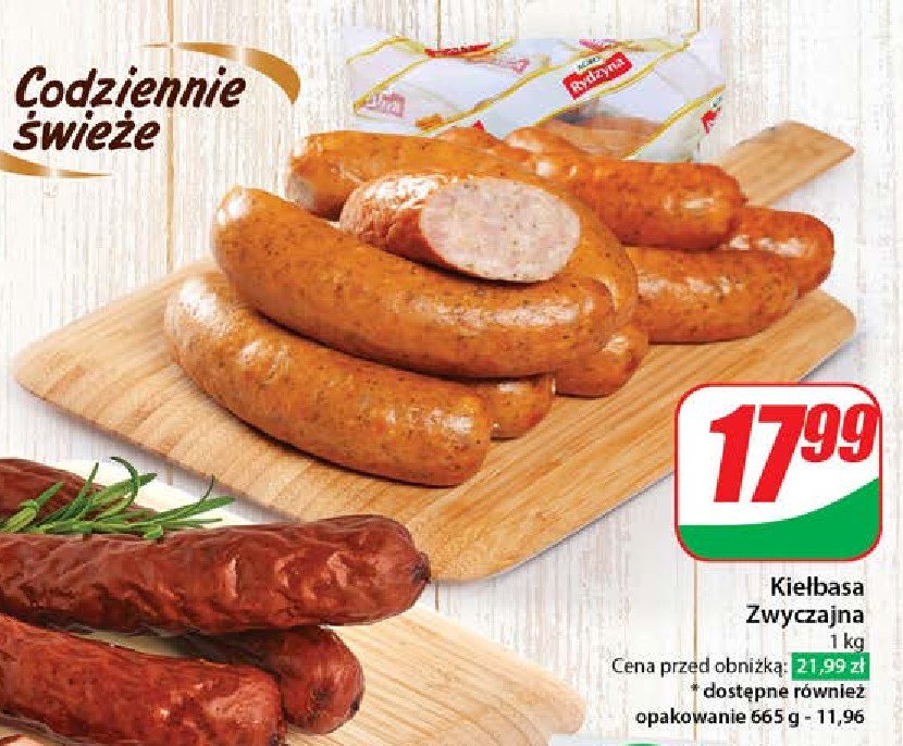 Kie艂basa zwyczajna Agro rydzyna promocja