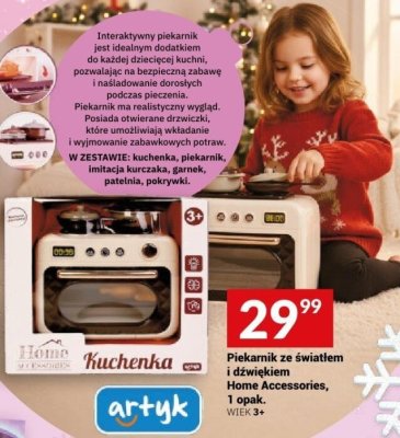 Piekarnik ze światłem i dźwiękiem Home Accessories, 1 opak. promocja w Twój Market