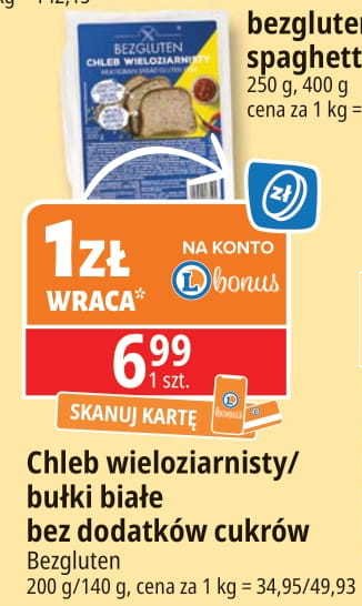 Chleb wieloziarnisty Bezgluten promocja