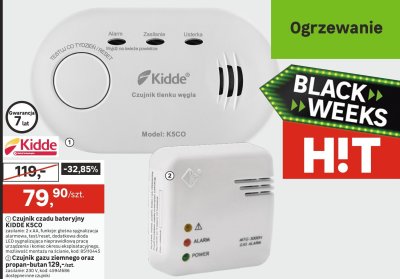 Czujnik gazu ziemnego oraz propan-butan promocja w Leroy Merlin