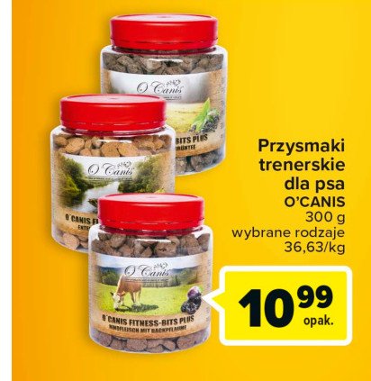 Przysmaki dla psa dr贸b z ostropestem O'canis promocja