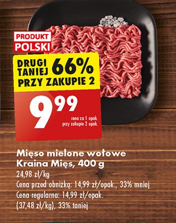 Mięso mielone wołowe Kraina mięs promocja