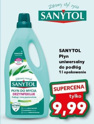 Płyn uniwersalny do podłóg 1 l promocja w Kaufland