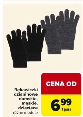 Rękawiczki promocja w Carrefour