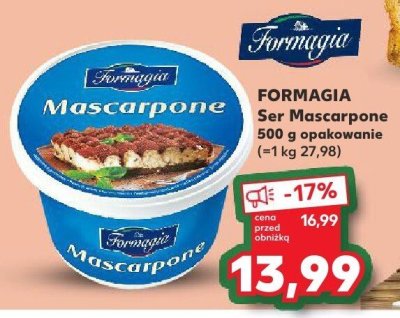 Ser Mascarpone 500 g promocja w Kaufland