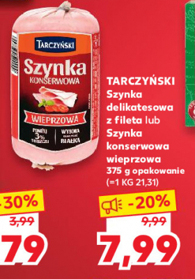 Szynka konserwowa Tarczyński promocja