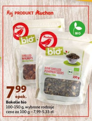 Orzechy włoskie Auchan bio promocja