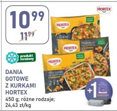 Dania gotowe z kurkami Hortex promocja w Stokrotka