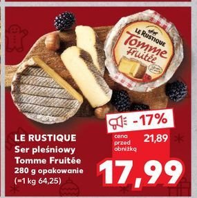 Ser tomme fruitee Le rustique promocja w Kaufland