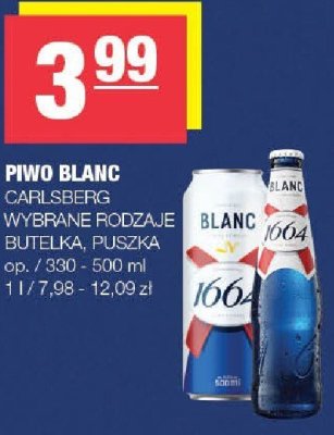 Piwo Blanc promocja w SPAR