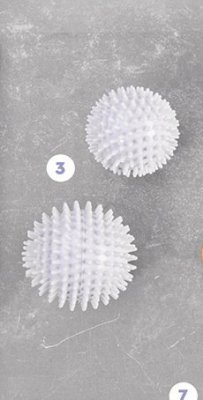 Akcesoria do masażu: 2 piłki 7,2 i 8,5 cm promocja w Biedronka