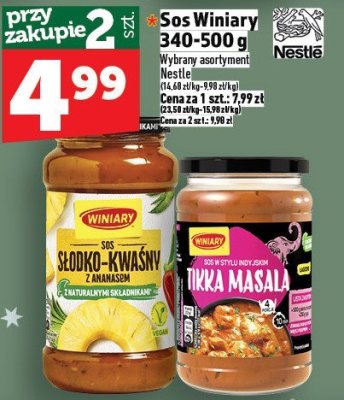 Sos Winiary 340-500g promocja w TOPAZ