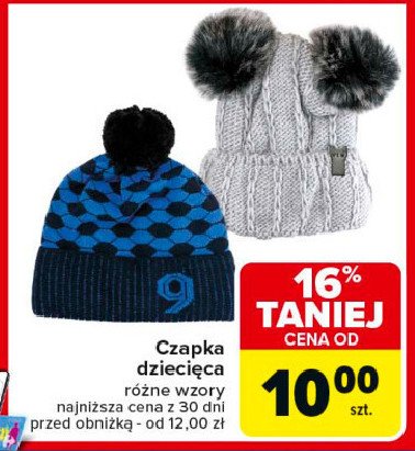 Czapka dziecięca promocja