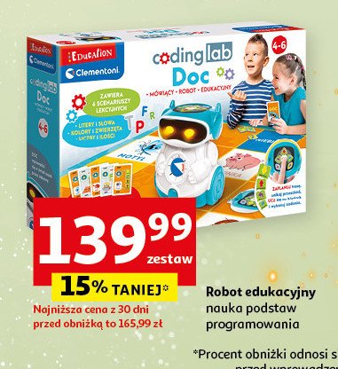 Robot doc Clementoni promocja w Auchan