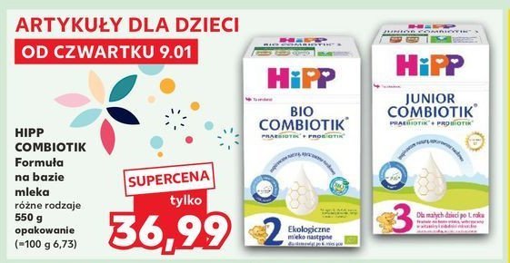 Mleko 3 HIPP BIO COMBIOTIK promocja