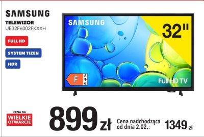 Telewizor UE32F6002FKXXH 32" Full HD System Tizen promocja w RTV EURO AGD