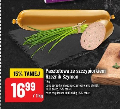 Pasztetowa ze szczypiorkiem  promocja w POLOmarket