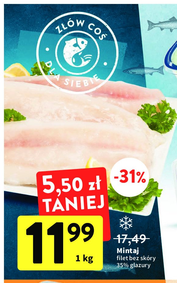 Mintaj-filet mrożony promocja