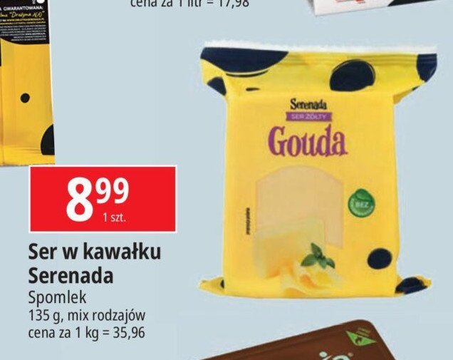 Ser gouda w kawałku Serenada promocja