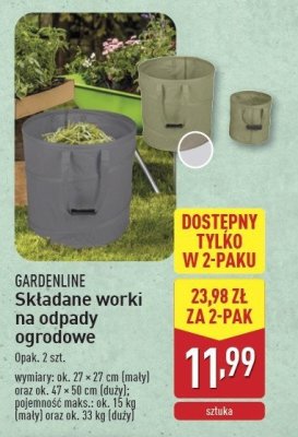 Worki na odpady GARDEN LINE promocja
