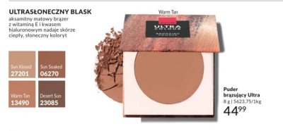 Puder brązujący Ultra Warm Tan Avon promocja w AVON