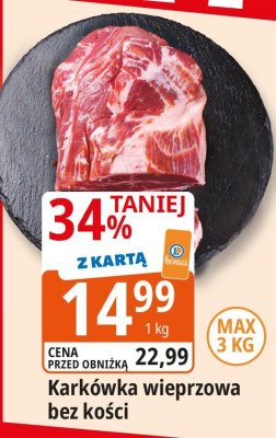 Karkówka wieprzowa bez kości Leclerc promocja w Leclerc