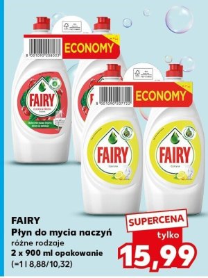 Płyn do mycia naczyń Fairy promocja w Kaufland
