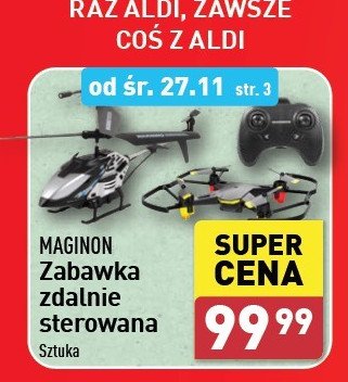 Dron z funkcją wi-fi Maginon promocja