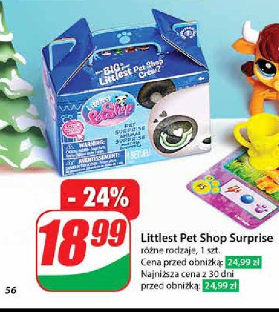 Zabawka surprise Littlest pet shop promocja