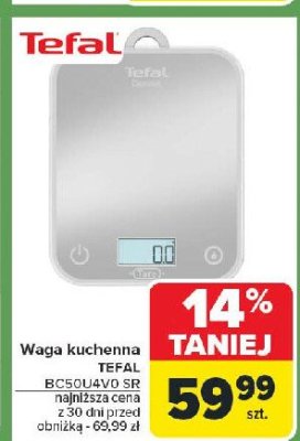 Waga kuchenna bc50u4v0 sr Tefal promocja