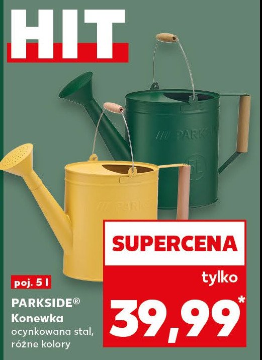 Konewka 5l Parkside promocja