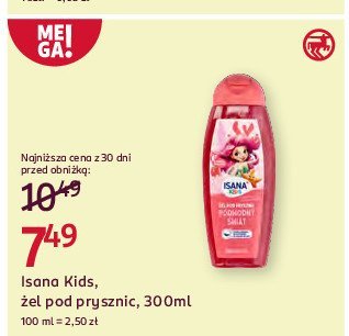 Żel pod prysznic podwodny świat Isana kids promocja