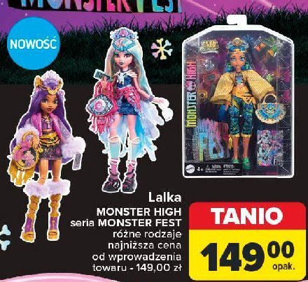 Lalka monster high promocja w Carrefour