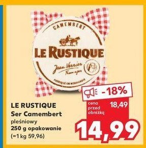 Ser camembert Le rustique promocja