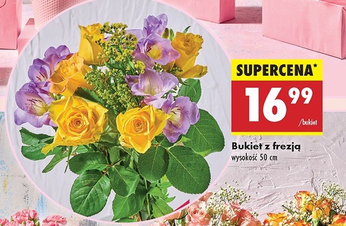 Bukiet z frezj膮 promocja