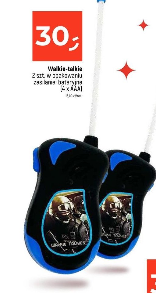 Walkie talkie promocja