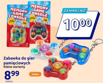 Zabawka do gier pamięciowych Memory Game Console, Różne warianty promocja w Action