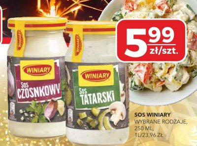 Sos Winiary wybrane rodzaje promocja w Top Market