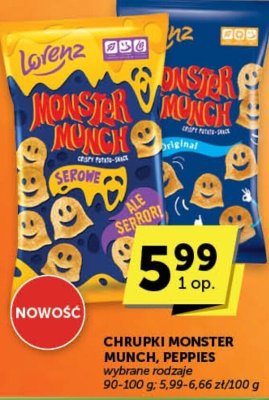 Chrupki Monster Munchy Krispies promocja w Groszek