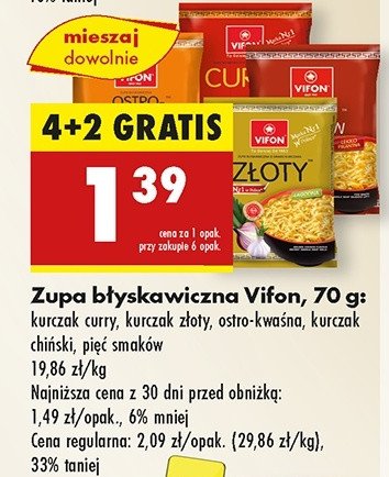 Kurczak curry Vifon promocja
